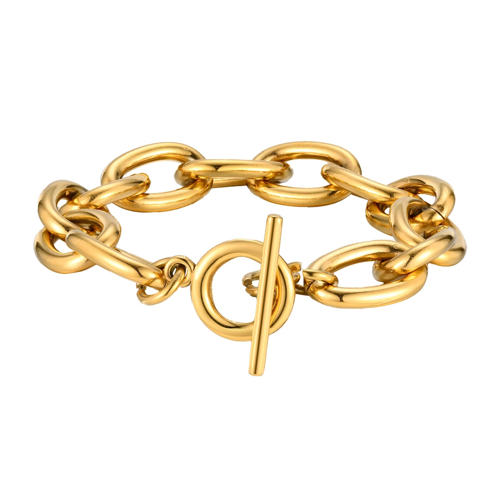 Pulseira Vênus — Elos Marcantes Banhados a Ouro /Prata
